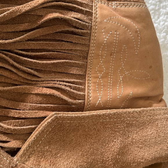 Avanti Suede/Leather Fringe Jacket - Picture 8 of 9